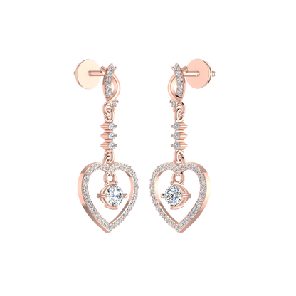 Little Hearts Diamond Earrings