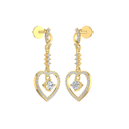Little Hearts Diamond Earrings