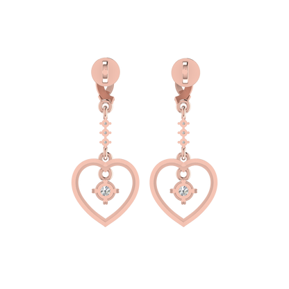 Little Hearts Diamond Earrings