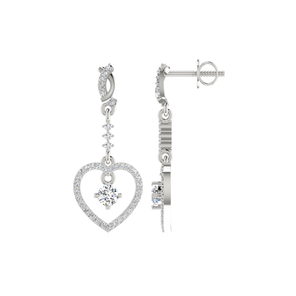 Little Hearts Diamond Earrings
