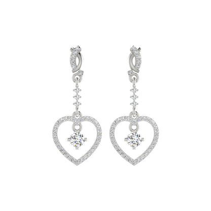 Little Hearts Diamond Earrings