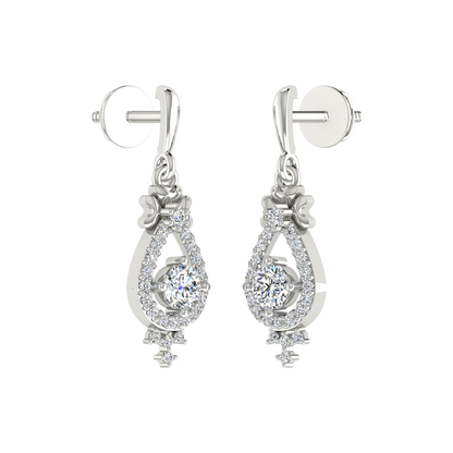 Dancing Duo Diamond Earrings