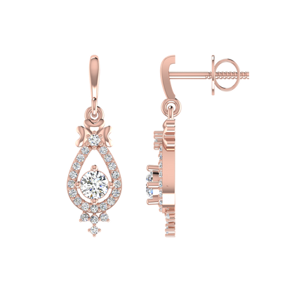 Dancing Duo Diamond Earrings