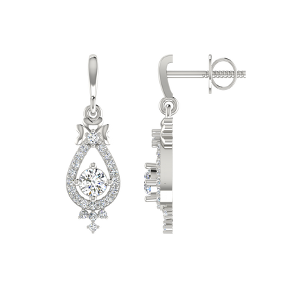 Dancing Duo Diamond Earrings