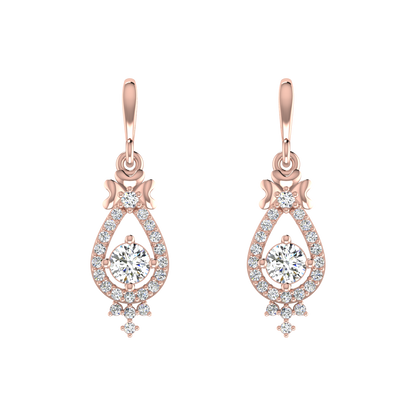 Dancing Duo Diamond Earrings