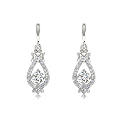 Dancing Duo Diamond Earrings