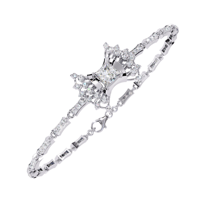 Wrist Bow Tennis Bracelet