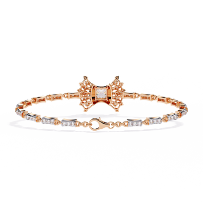 Wrist Bow Tennis Bracelet