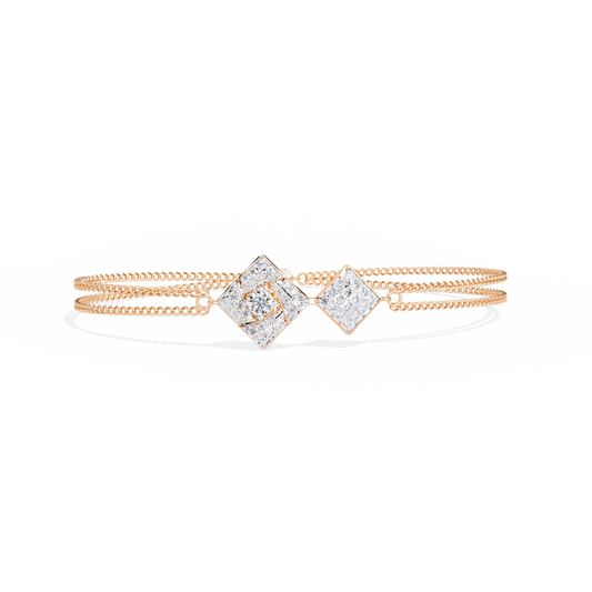 Dual String Kids Diamond Bracelet