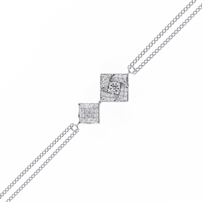 Dual String Kids Diamond Bracelet