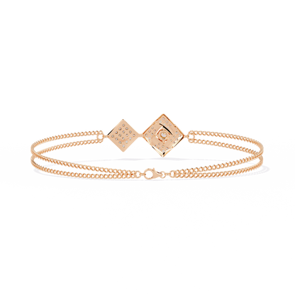 Dual String Kids Diamond Bracelet