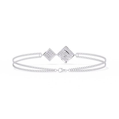 Dual String Kids Diamond Bracelet