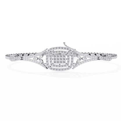 Iconic Square Diamond Bracelet