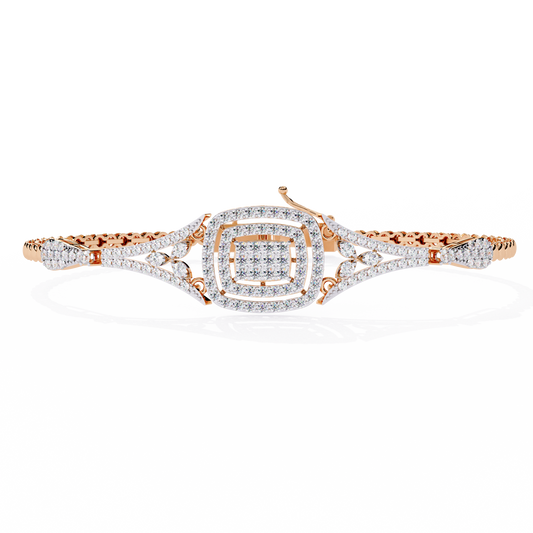 Iconic Square Diamond Bracelet