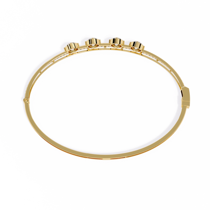 Fabulous Four Diamond Bracelet