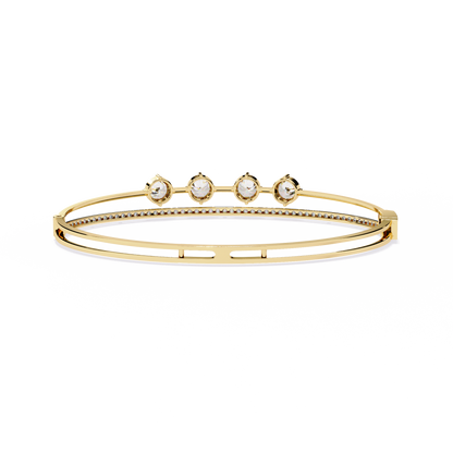 Fabulous Four Diamond Bracelet