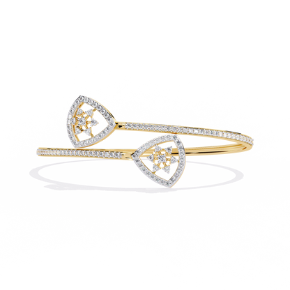 Maricci Star Designer Diamond Bangle