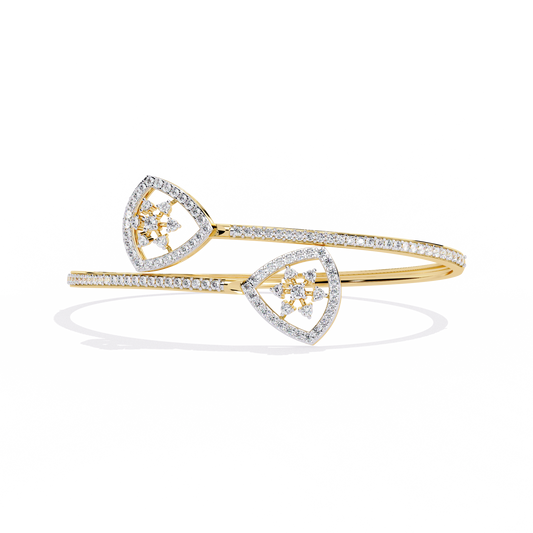 Maricci Star Designer Diamond Bangle
