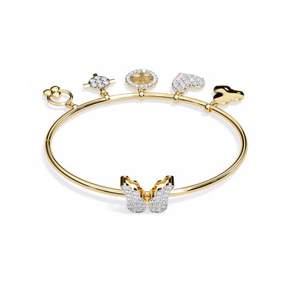 Moonlit Charms Diamond Bracelet