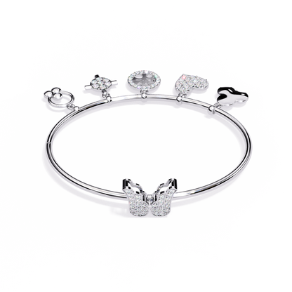 Moonlit Charms Diamond Bracelet
