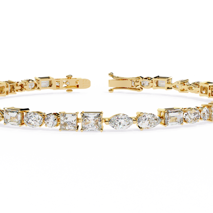 Shapes Ensemble Diamond Bracelet