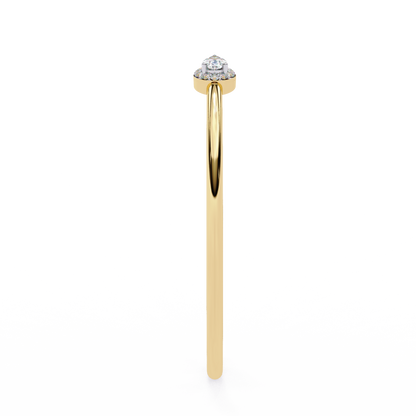 Perfect Pear Gold and Diamond Bracelet