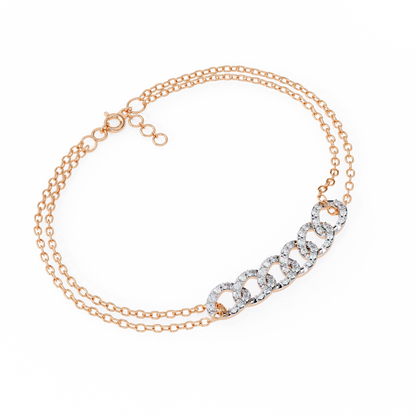 Gen Zee Chain Diamond Bracelet