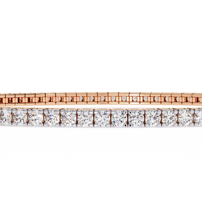 Minimalist Lab Grown Diamonds Tennis Bracelet