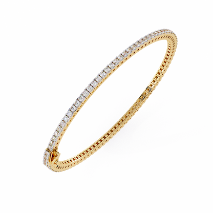 Minimalist Lab Grown Diamonds Tennis Bracelet