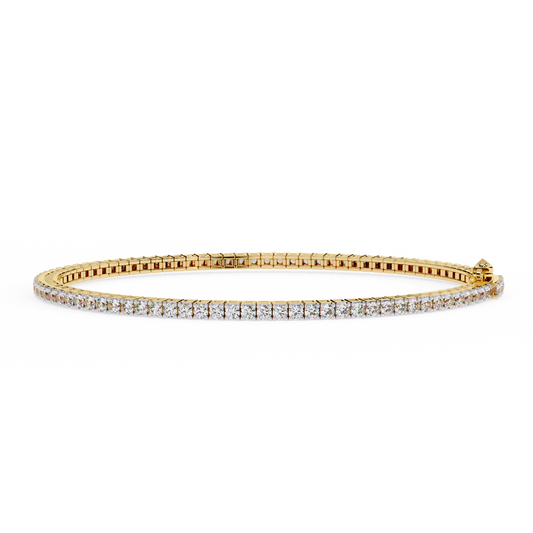 Minimalist Lab Grown Diamonds Tennis Bracelet