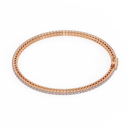 Minimalist Lab Grown Diamonds Tennis Bracelet