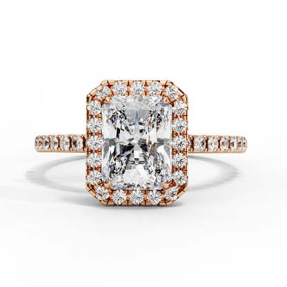 Radiant 2.19 Carat Solitaire Ring