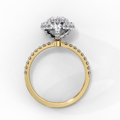 Tear Drop Pear 1.81 Ct Solitaire Ring