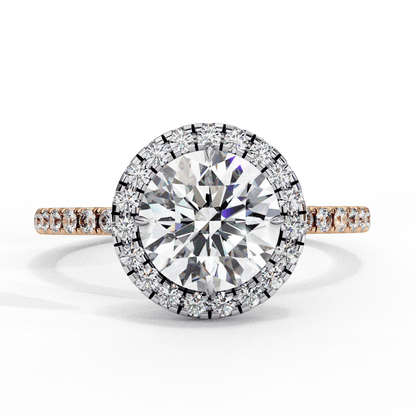 Ora Round Cut 1.52 solitaire Ring