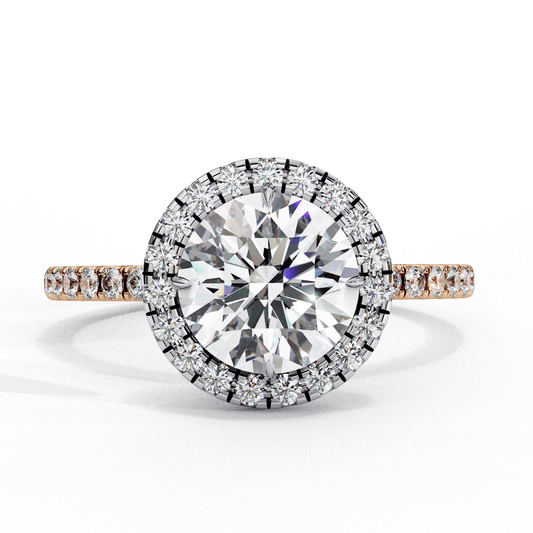 Ora Round Cut 1.52 solitaire Ring
