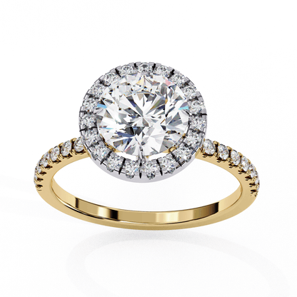 Ora Round Cut 1.52 solitaire Ring