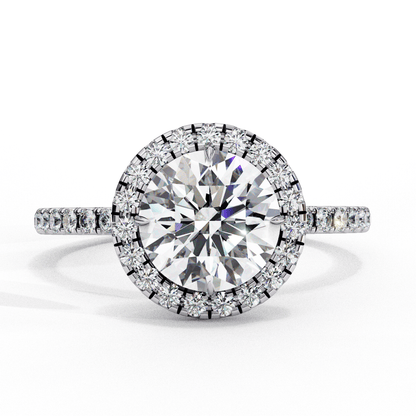 Ora Round Cut 1.52 solitaire Ring