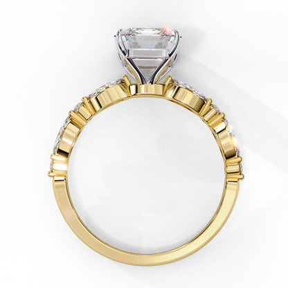 Eleganant Emerald Cut 2.08 Carat Solitaire Ring