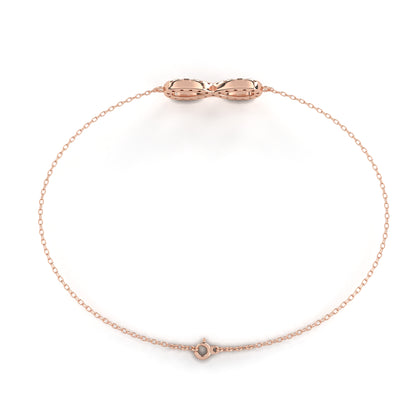 Infinity Glow Diamond Bracelet