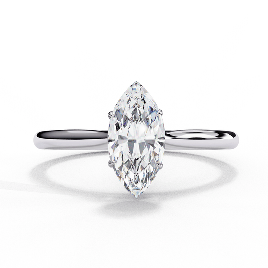 Daily Bling Marquise Solitaire Ring