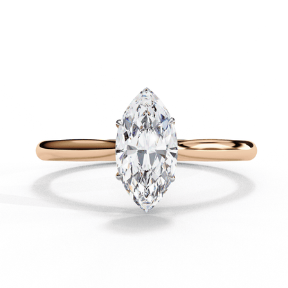 Daily Bling Marquise Solitaire Ring