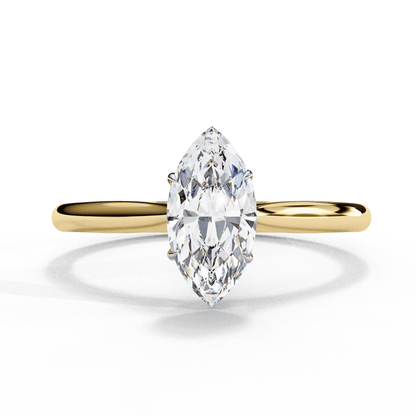 Daily Bling Marquise Solitaire Ring