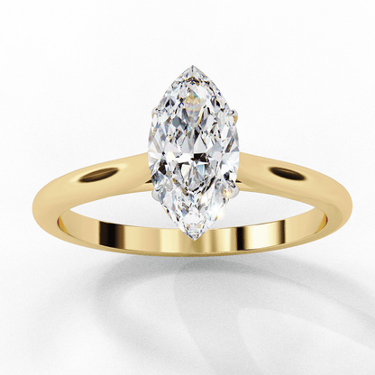 Daily Bling Marquise Solitaire Ring