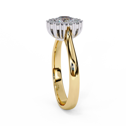 Everyday Joy Round 0.47 Ct Solitaire Ring
