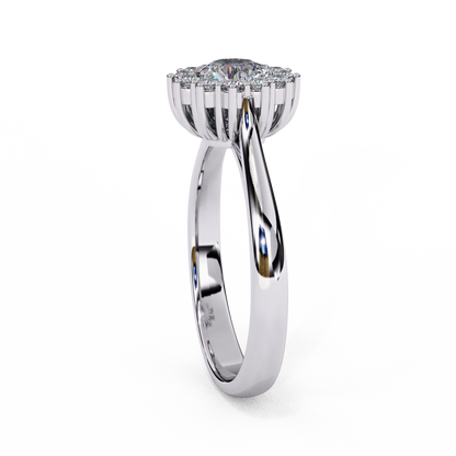 Everyday Joy Round 0.47 Ct Solitaire Ring