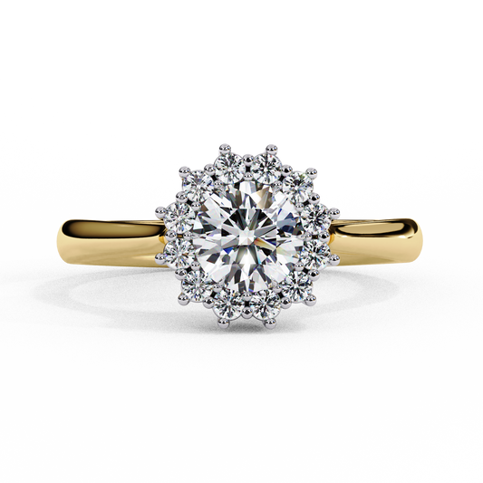Everyday Joy Round 0.47 Ct Solitaire Ring