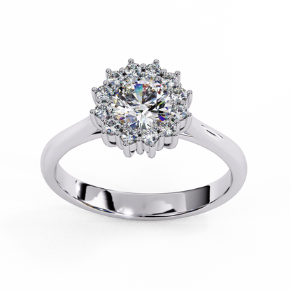 Everyday Joy Round 0.47 Ct Solitaire Ring