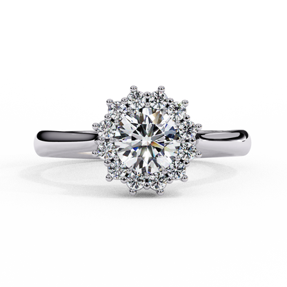 Everyday Joy Round 0.47 Ct Solitaire Ring