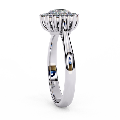 Sweetheart 0.59 Carat Solitaire Ring