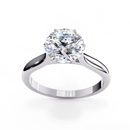 Round 1.92 Carat Solitaire Ring